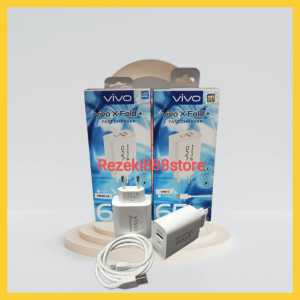 Charger Vivo X Fold 65W Support Fast Charging Adapter 1USB+USB TYPE C