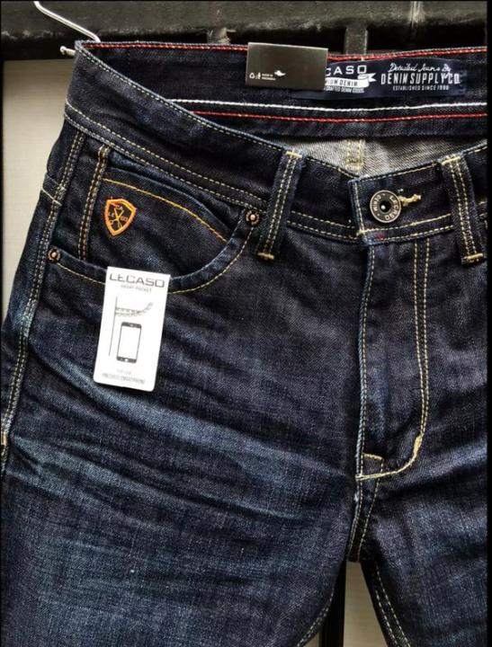 Celana jeans panjang pria Celana jeans pria lecaso premium