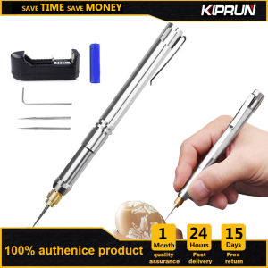 KIPRUN Engraver Grinder Mini Cordless Electric Drill 3.7V Cordless Grinding Machine With Battery Rechargeable Dremel Engraver Pen