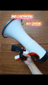 RD-2950U Multi-Function Bluetooth Megaphone 25W High Power Recording Playback Rechargeable Portable Hailer
