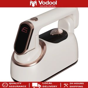 Travel Clothes Steamer Handheld Micro Steam Iron with Foldable Handle and Dual Voltage for Worldwide Use