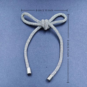 Hmeme Tinh Tế Lấp Lánh Pha Lê Bow Trâm Cài Phù Hiệu Cho Phụ Nữ Cô Gái Thời Trang Phụ Nữ Bowknot Boutique Pin Phụ Kiện Quà Tặng