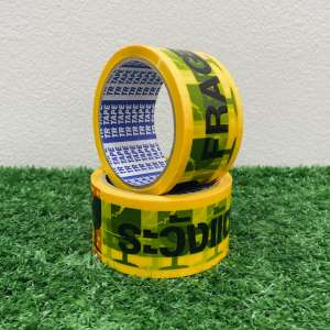 เทปกาว เทปกาวระวังแตก (Tape) หน้ากว้าง 2 นิ้ว ความยาว 45 หลาเต็ม