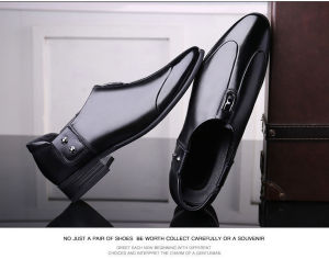 ส่งฟรี รองเท้าผ้าใบ ห้ห้ผูา รองเท้าหนัง รองเท้าหนังผู้ชาย▫รองเท้าหนังลำลองผู้ชายพื้นนุ่มกันลื่น รองเท้าทำงานผช หนัง รองเท้า ร ป ภ