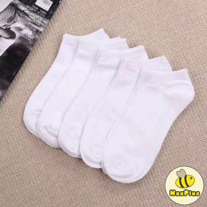 MaxPlus Mens Cotton Socks Invisible Socks Foot Socks For Men 3 Colors Black/White/Grey