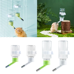 Hanging Hamsters Water Dispenser for Hamsters Cage Automatic External Small Animals Water Bottle NonMess Watering Supply