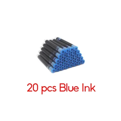 Fountain Pen Set 1 pen+10 ink 0.38mm EF Nib Calligraphy Multi-function Pen School Supplies Stationery Pens