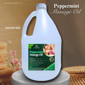 PEPPERMINT Relaxing Massage Oil for Massage Therapy To Soothes Sore Muscle