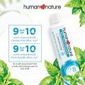 Human Nature Natural Gel Toothpaste 99.51% Natural (No Harmful Chemicals). 