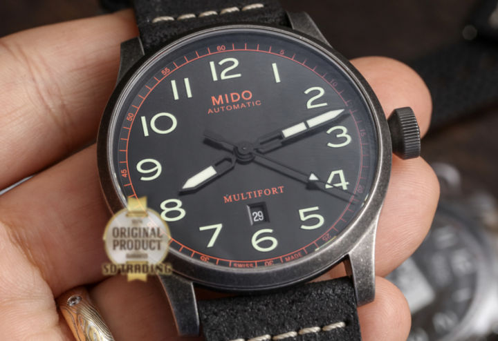 Mido Multifort Escape รุ่น M032.607.36.050.09 - Black/Black