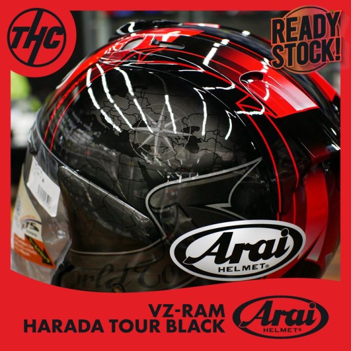 セキュリティ・セーフティ Arai VZ-RAM HARADA TOUR BK XL size セキュリティ・セーフティ Arai VZ-RAM HARADA TOUR BK XL size ARAI