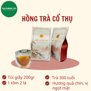 Hồng trà Shan Tuyết Cổ Thụ (Gói 200g) - VÂN PHONG TEA