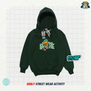 Sweater Hoodie SKATE Anak Laki-laki Perempuan 1-12 Tahun / Bahan FLEECE Tebal / Realpict godlykids