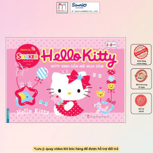 SÁCH - Hello Kitty - Kitty xinh xắn mê mua sắm (3-8 tuổi)