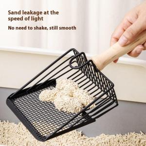 【จัดส่งภายใน 2-3 วัน】 พลั่วตักทรายเหล็กขนาดใหญ่ตักอึหลุมทรายทรายทรายหลุมละเอียดอุปกรณ์ตักดินอุปกรณ์สำหรับสัตว์เลี้ยง