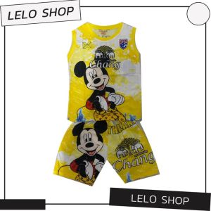 ชุดขาสั้นแขนสั้น สำหรับเด็กอายุ 4-8 ขวบ