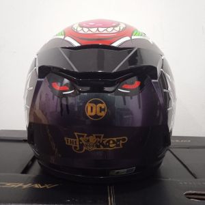 [READY STOCK] LIMITED EDITION Gennex G535 DC Helmet Double Visor Helmet Superman /Batman/WonderWoman/Aquaman/Joker/Flash