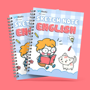 Sổ tay Tiếng Anh ngữ pháp tiện dụng Sketch Note English