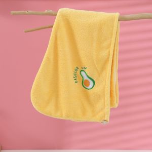 NBANLIKE Soft Quickly Dry Hair Hat Embroidery Style Super Absorbent Girls Cute Hair Towel Shower Cap Coral Fleece Hair Dry Wrap Bonnets Birthday Gift