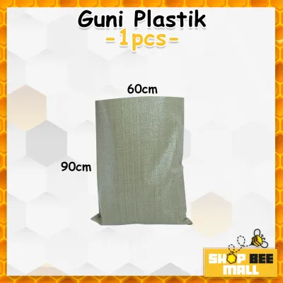 Extra Thick New Guni Kosong Plastik Basar Karung PP Woven Courier Bag Can Withstand 10-100kg Guni Karung Besar 蛇皮袋