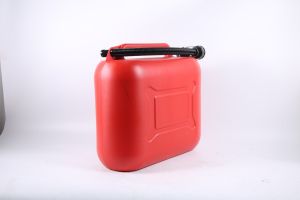 ถังน้ำมันพลาสติกแบบพกพาขนาด 5 ลิตร 10 ลิตร 20 ลิตร ถังน้ำมันเบนซินและดีเซลแบบหนา