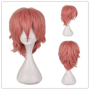 Âu Mỹ cosplay Tóc giả anime Kiểu tóc nam ngắn tạo độ phồng ngược phong cách Harajuku đa năng nhiều màu sắc.