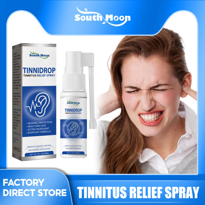 South Moon Tinnitus Relief Spray Clean Ear Blockage Improve