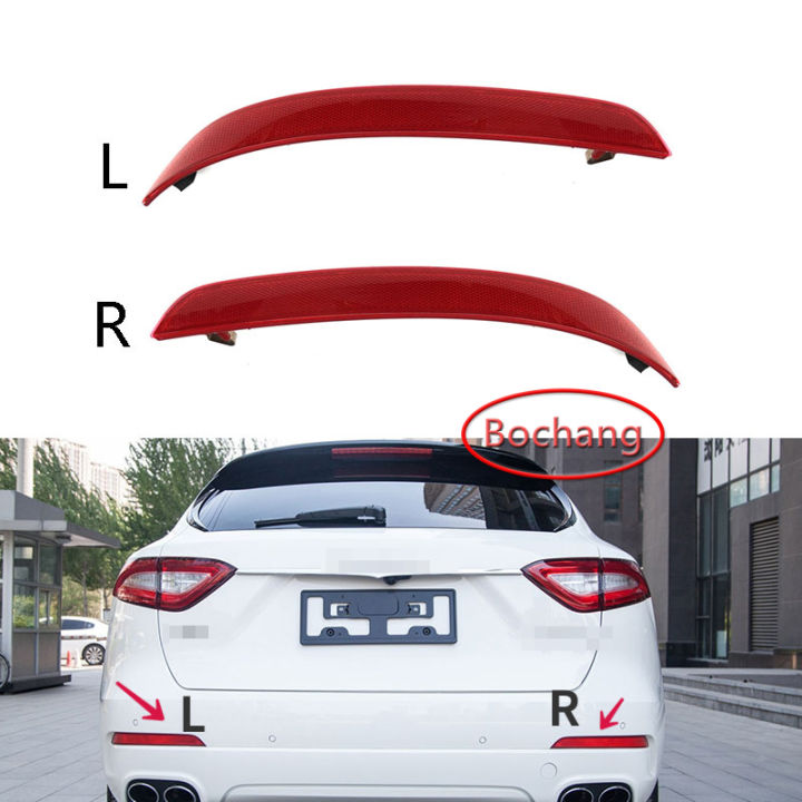 Original For Maserati Levante 2017 2018 2019 2020 2021 Rear Bumper Light Brake Light Reflector Stop Warning Lamp