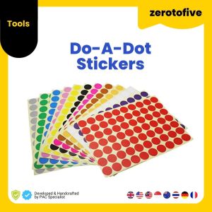 96pcs/sheet Color Sticker 16mm Circle Round Color Coded Adhesive Label Dot Sticker Random Colour 8 sheets per pack