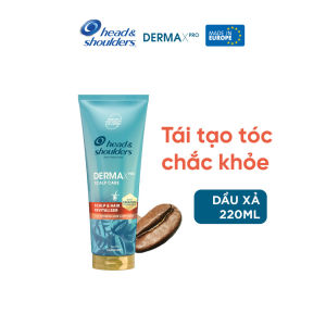 Dầu Xả H&S DermaXpro 220ml Repairing Moisture / Hair Revitaliser – Dưỡng Ẩm Giảm Gãy Rụng Tóc Mềm Mượt Chắc Khỏe – Nh