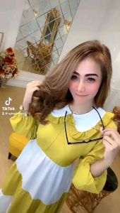 MIDI DRESS KINAN BY RGB/DRESS WANITA KEKINIAN