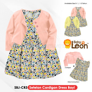 Baju Bayi Perempuan Lucu BABY LEON Dress Bayi Cardigan Bayi Perempuan SBJ-CR3 Dress Anak