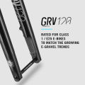 Lexon 700C Suspension Gravel Fork 40mm E-Gravel Bicycle Front Fork Travel E-Bike Ready Road Suspension Fork 12×100MM. 