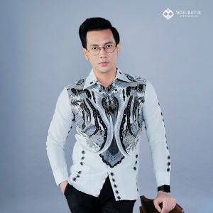 WOUBATIK - Kemeja Batik Sanggit Slimfit Lapis Furing KP 482