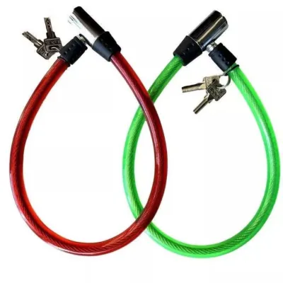 Khoá dây cáp chống cắt chống trộm nhà cửa xe đạp xe máy chắc chắn an toàn