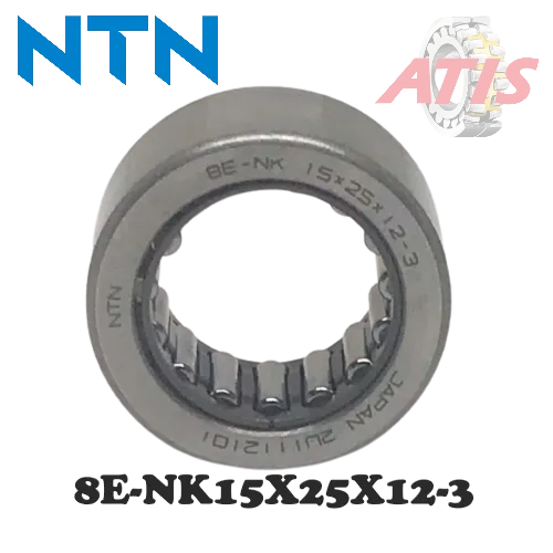 Roulement à Aiguilles NK15X25X12 – Avec Bagues Usinées, Sans Bague Intérieure – Pour Paliers Libres, Haute Capacité De Charge