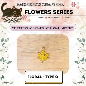 🌸 {FLORAL 4} Custom Name Engraved Keychain Stainless Steel Plate Personalized Gift Gift Box