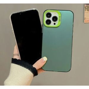 Case So Cool SoCool Hybird New IMD Plating Silver Chrome PC Silikon Kompatibel Iphone 17 Ip 17 Air Ip 17 Pro Ip 17 Pro Max