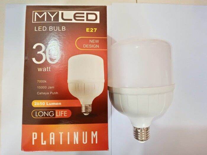 LAMPU LED 30 WATT MYLED PLATINUM | Lazada Indonesia