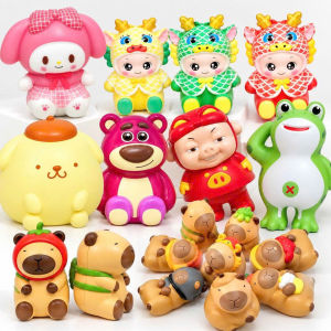 Đồ Chơi Squishy Mini Mềm Dẻo Nhiều Nhân Vật – Squishy Bóp Tay Sưu Tầm Trang Trí Bàn Làm Việc Góc Setup