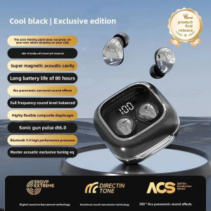 Wireless Bluetooth Headphone In Ear Earbuds Painless Wear Headset with Ultra-Long Life Battery