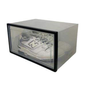 U-King Merchandise Shoe Box Storage Shoe Rack Organizer Stackable Shoebox Drawer Storage Set of ( 1pc / 6pcs / 12pcs ) (Medium / Large / XL Size )