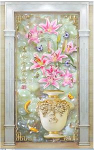 Tranh gạch khổ đứng đẹp sang trọng