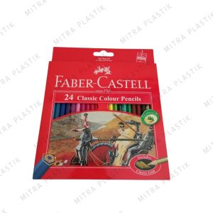 Pensil Warna Panjang Faber Castell 24 Warna Colour Pencils