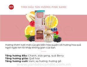 Tinh dầu tán hương Yankee Candle (nhiều mùi tùy chọn)