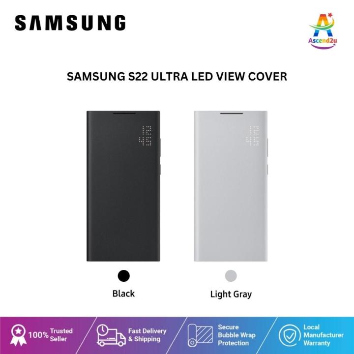 [SAMSUNG MALAYSIA] SAMSUNG S22 ULTRA LED VIEW COVER ORIGINAL Lazada