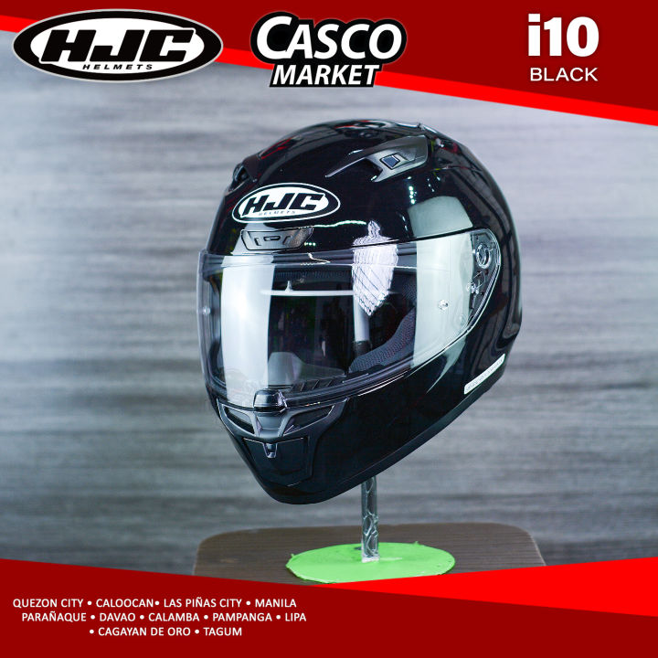 HJC i10 PLAIN COLOR FULL FACE SINGLE VISOR MOTORCYCLE HELMET Lazada PH