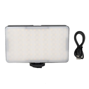 Camera LED Fill Light Two Color Adjuatable 1800mAh Powerful for Makeup Artists and Content Creators Long Use