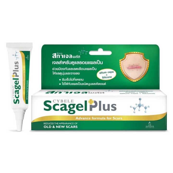 Scagel plus 10 กรัม l เจลซิลิโคน ป้องกันแผลใหม่ แผลนูน คีลอย รอยดำ ...