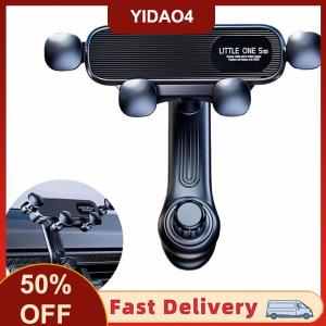【YIDAO4】 Xe Người Giữ Điện Thoại 360 Xoay Không Khí Vent Phổ Điện Thoại Di Động Chủ Trong Xe Hỗ Trợ Cho 4.7-7Inch Điện Thoại Xe Đứng